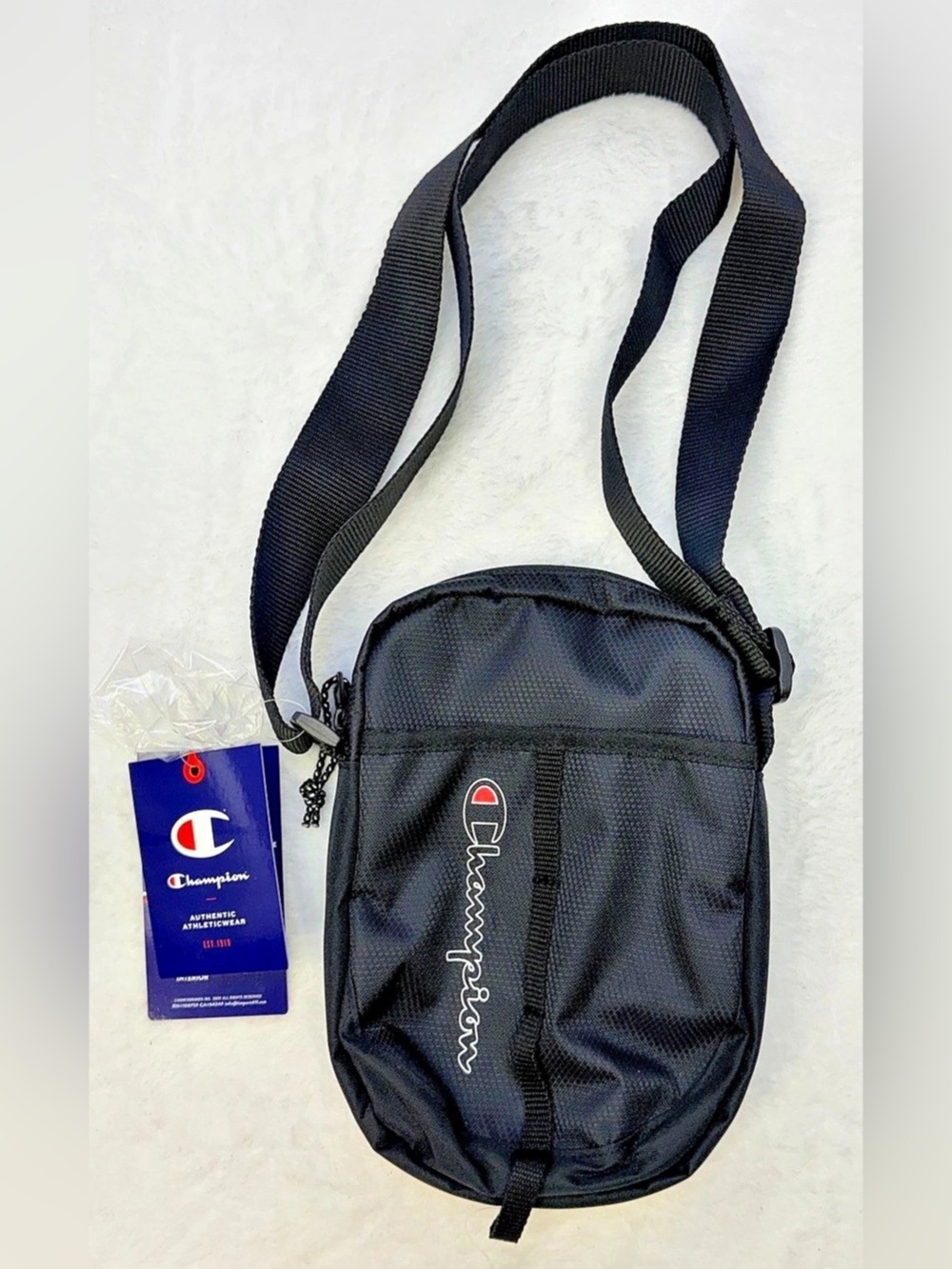Champion Mini Crossbody Bag Black NWT